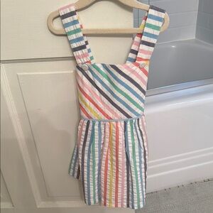 Beaufort Bonnet Company Rainbow Striped Dress 2T
